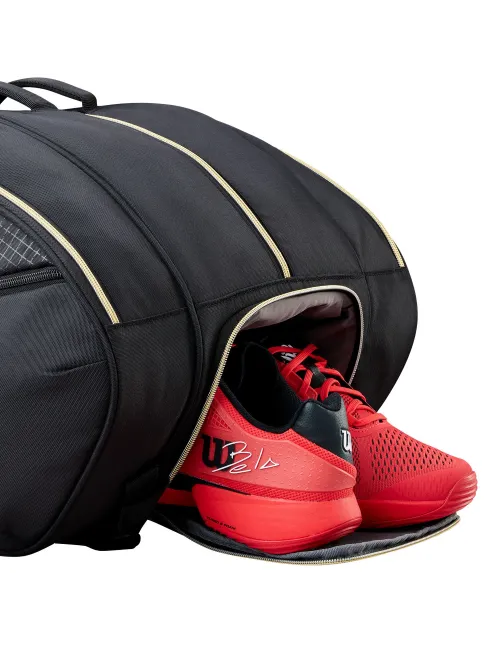 Sac De Padel Wilson Defy V1 Padel Black/Gold | Ofertas De Padel